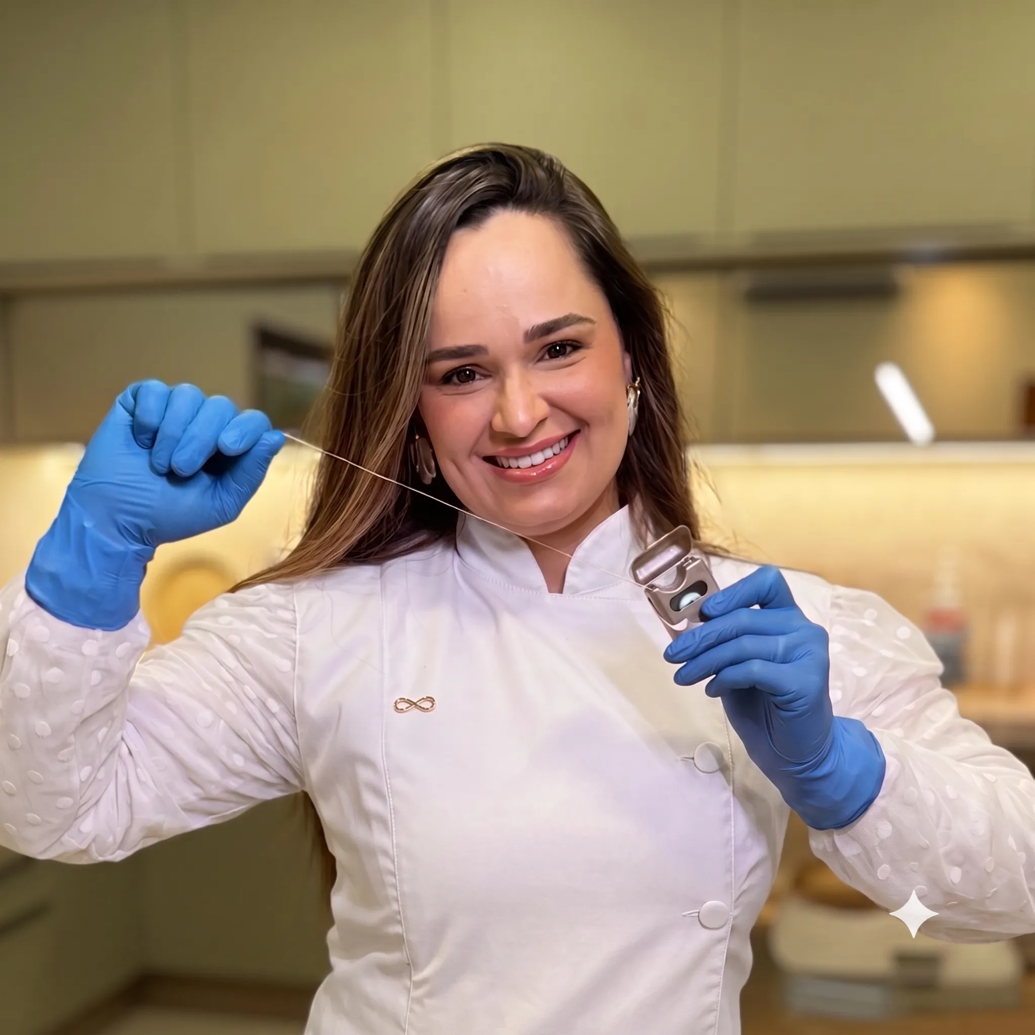 Dra. Desirée Ravanhane no consultório